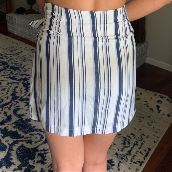 Fab’rik Striped Tie Up Skirt - Picture 6 of 6